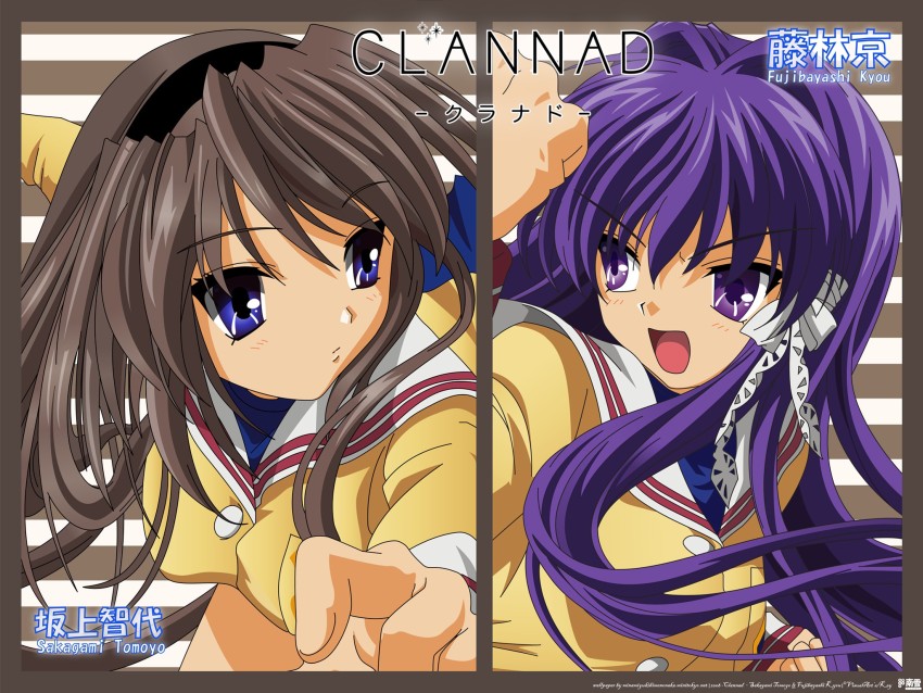 Buy Clannad - Different Characters Themed Cool Retro Posters (40 Designs) -  Posters