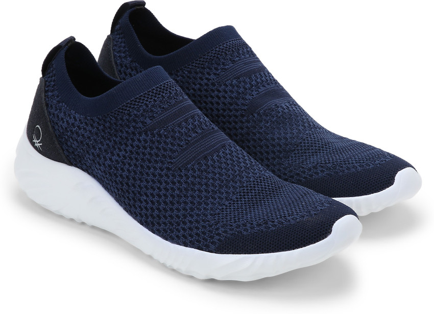 United Colors of Benetton Slip On Sneakers For Men Buy Navy Color United Colors of Benetton Slip On Sneakers For Men Online at Best Price Shop Online for Footwears in India