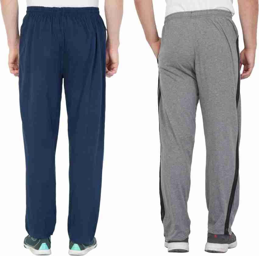 Buy Fflirtygo Cotton Solid Grey Joggers/Track Pant/Solid Pajama/Leggings  for Women with 4 Pockets at