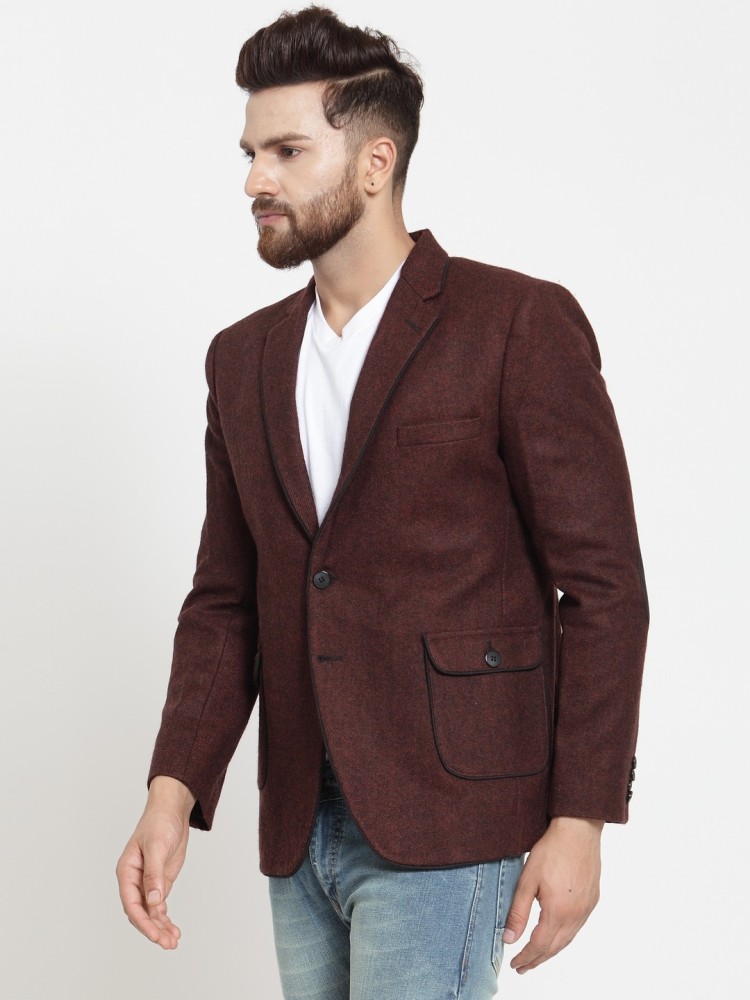 MONTEIL MUNERO Solid Single Breasted Casual Men Blazer Buy