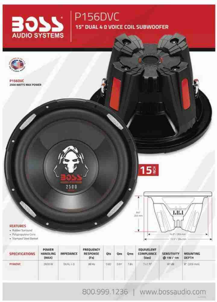 Boss best sale woofer price