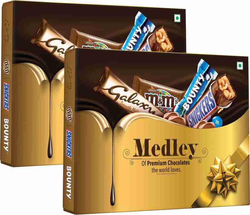 SNICKERS Medley Assorted Chocolate Gift Pack, 137.6 g Bars