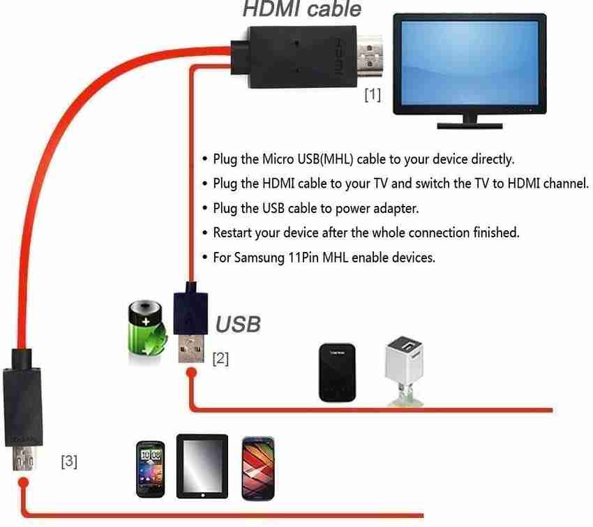 Hdmi kabel telefon on sale