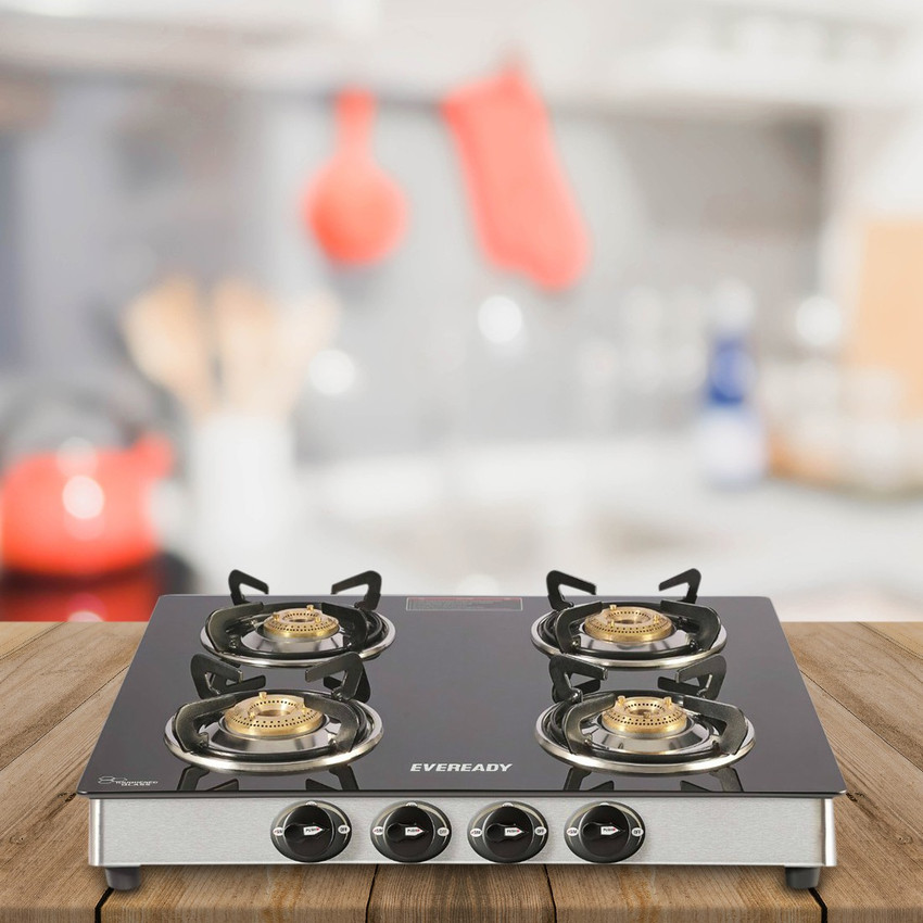 Eveready 4 burner gas outlet stove