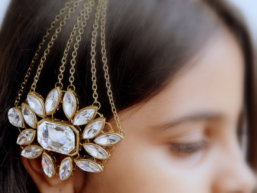 Jhoomar hair jewellery hot sale