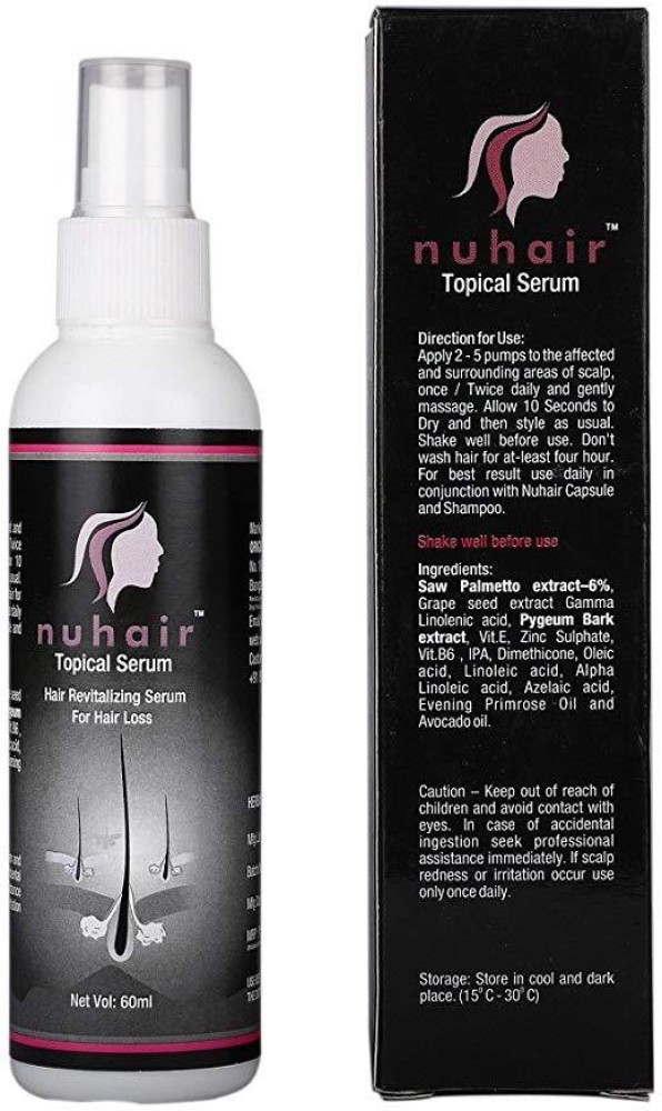 Nuhair Serum  Price in India Buy Nuhair Serum Online In India Reviews  Ratings  Features  Flipkartcom