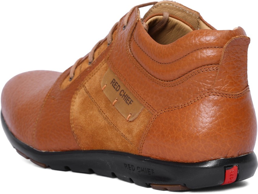 Red chief best sale tan casual shoes