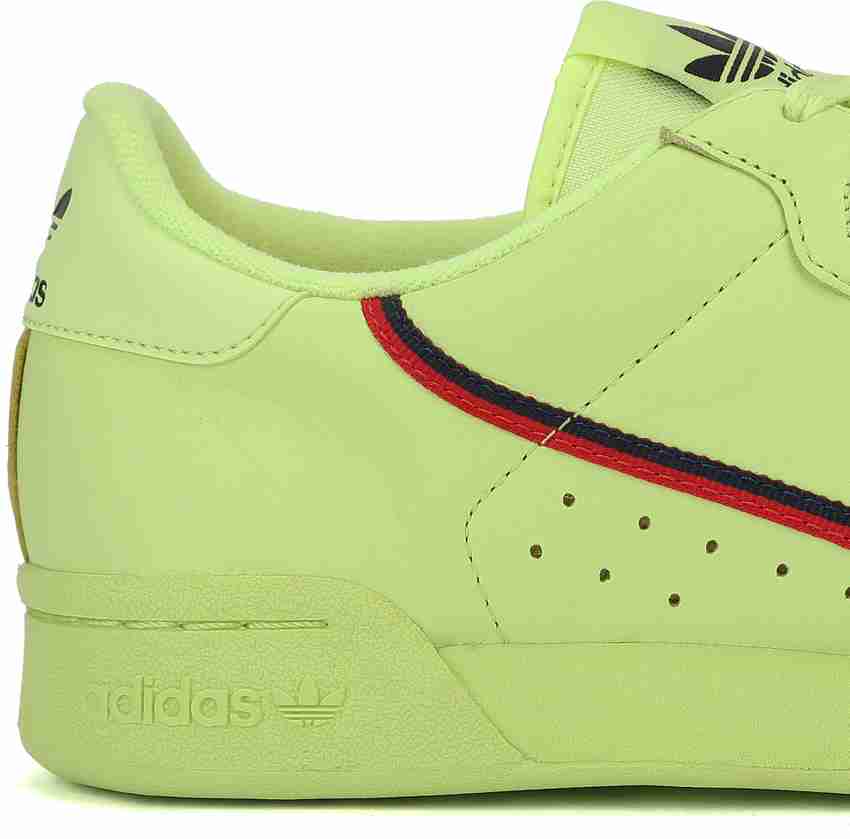 Adidas originals continental 80's outlet sneakers in semi frozen yellow