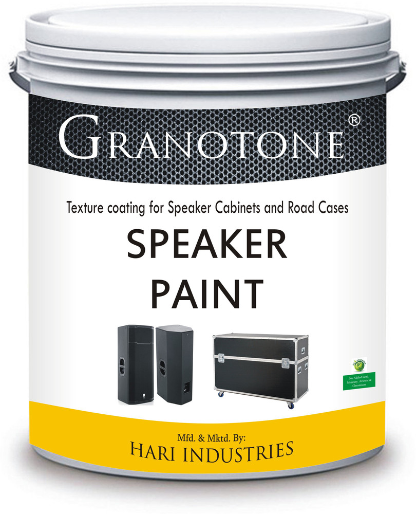 Granotone Spray Grade Speaker Cabinet Texture Coating BLACK