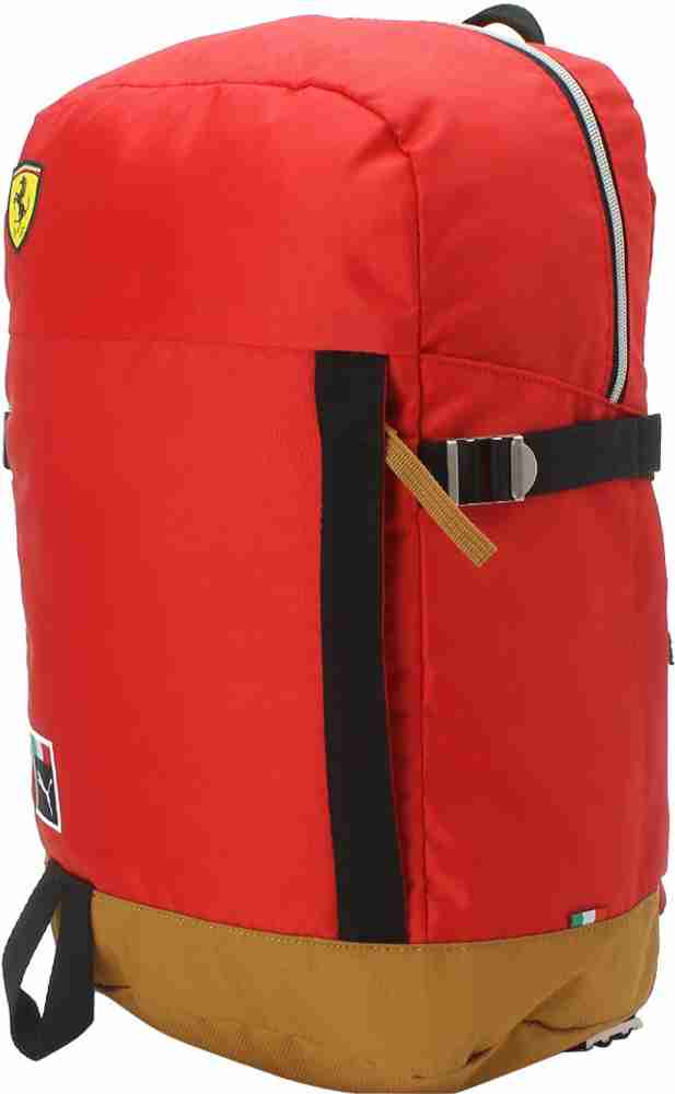 PUMA SF Fanwear Backpack 20 L Laptop Backpack Rosso Corsa Black