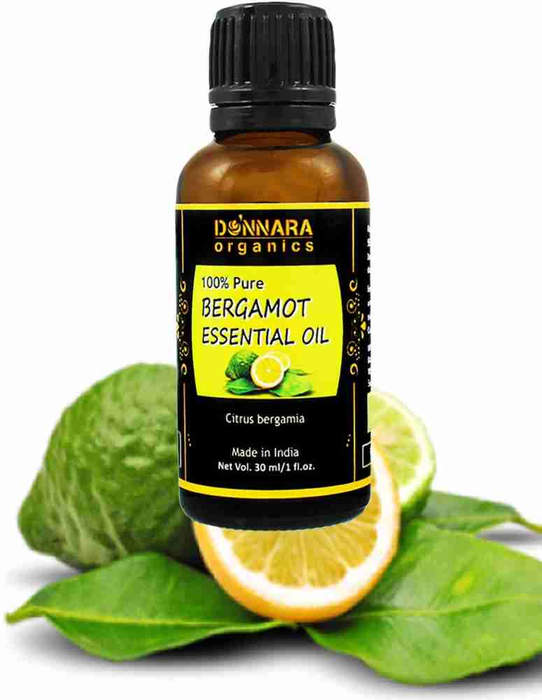 Pack of 2 Bergamot Essential Oil and Wheat Germ Oil - 100% Pure