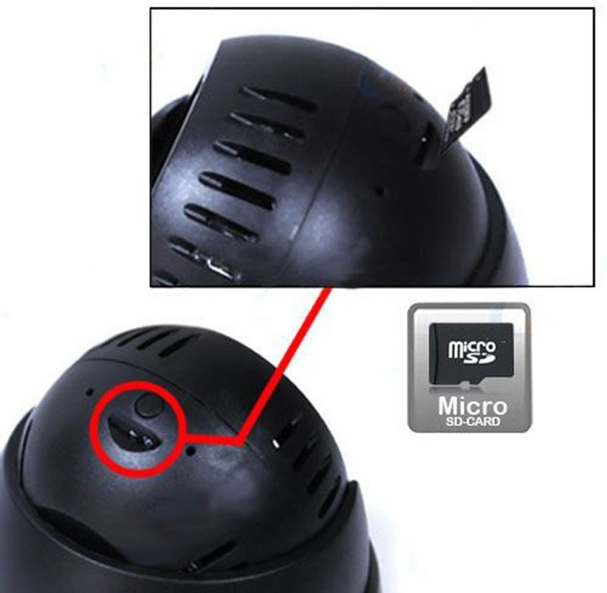 cctv camera with inbuilt memory card