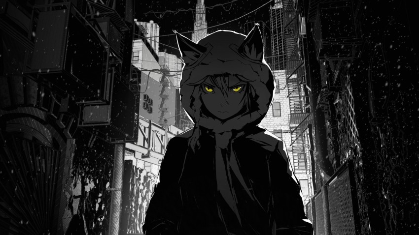Dark Anime Boy | Poster