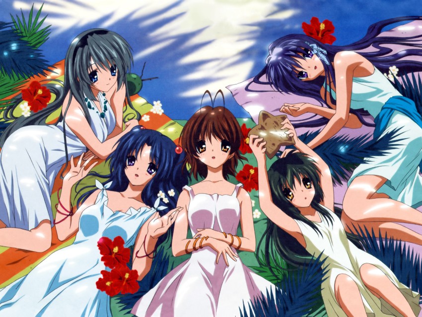 HD clannad characters wallpapers