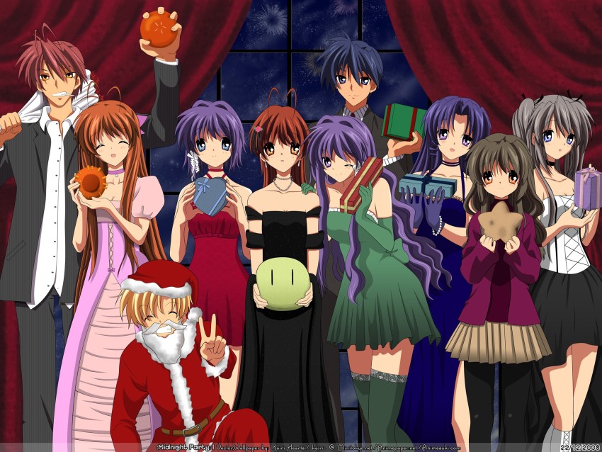 Athah Anime Clannad Tomoyo Sakagami Kyou Fujibayashi Ryou Fujibayashi  Nagisa Furukawa Kotomi Ichinose 13*19 inches Wall Poster Matte Finish Paper  Print - Animation & Cartoons posters in India - Buy art, film