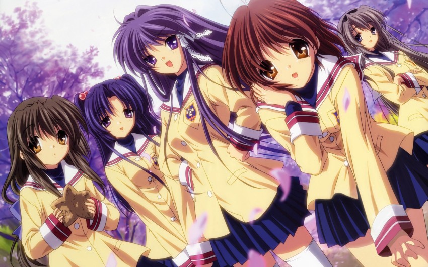 Anime CLANNAD: After Story Posters Animation Self-Adhesive HD