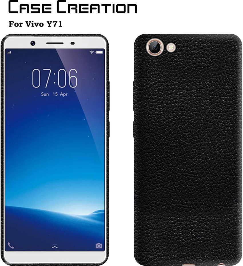 Leather Vivo 1801 Mobile Flip Cover Vivo Y71 Vivo 1801 Back Cover