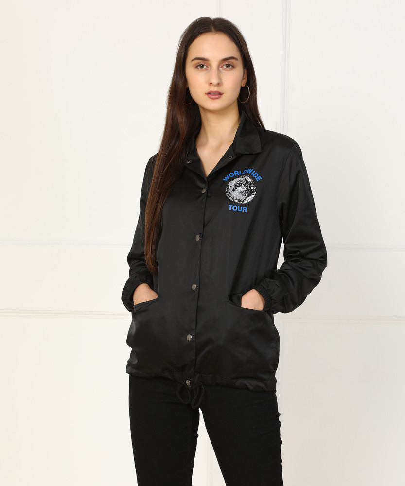 FOREVER 21 Full Sleeve Solid Women Jacket Buy Black FOREVER 21 Full Sleeve Solid Women Jacket Online at Best Prices in India Flipkart