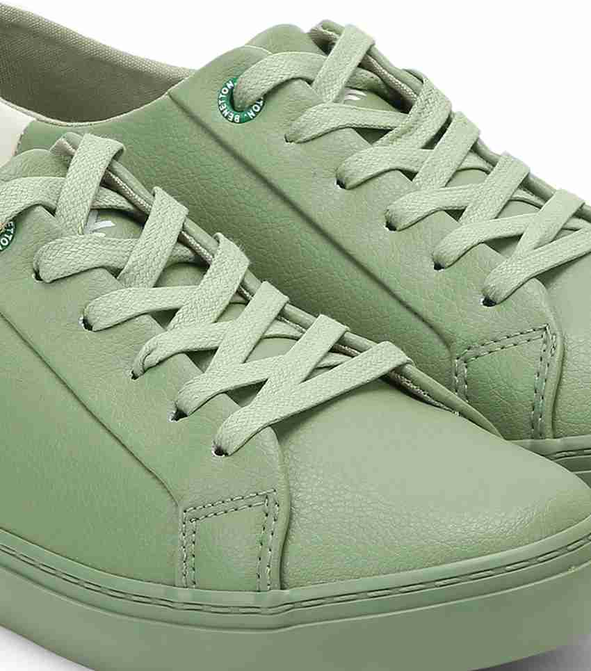 United colors of benetton green sneakers outlet