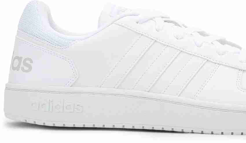 Adidas hoops 2.0 outlet sneakers wit heren