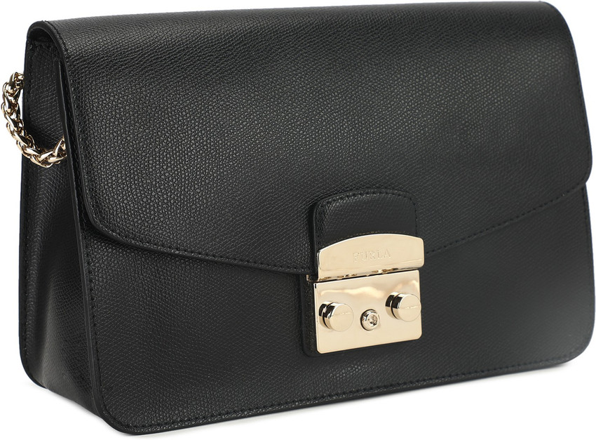 Furla metropolis shoulder bag onyx hotsell