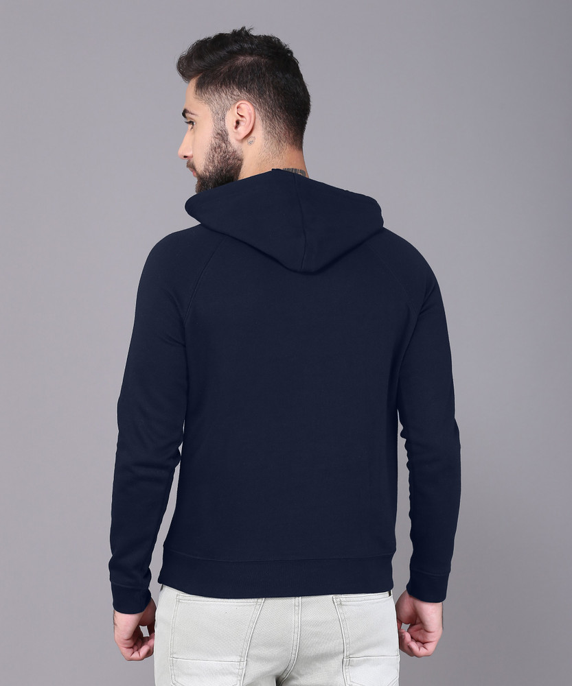 FOREVER 21 Full Sleeve Solid Men Sweatshirt Buy NAVY FOREVER 21