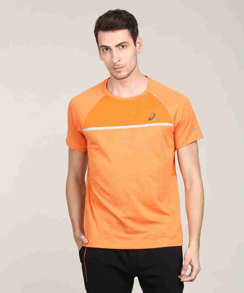 asics orange t shirt