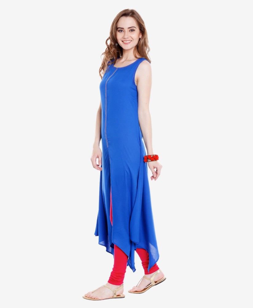 FBB ATEESA Women Solid Frontslit Kurta Buy FBB ATEESA Women Solid Frontslit Kurta Online at Best Prices in India Flipkart