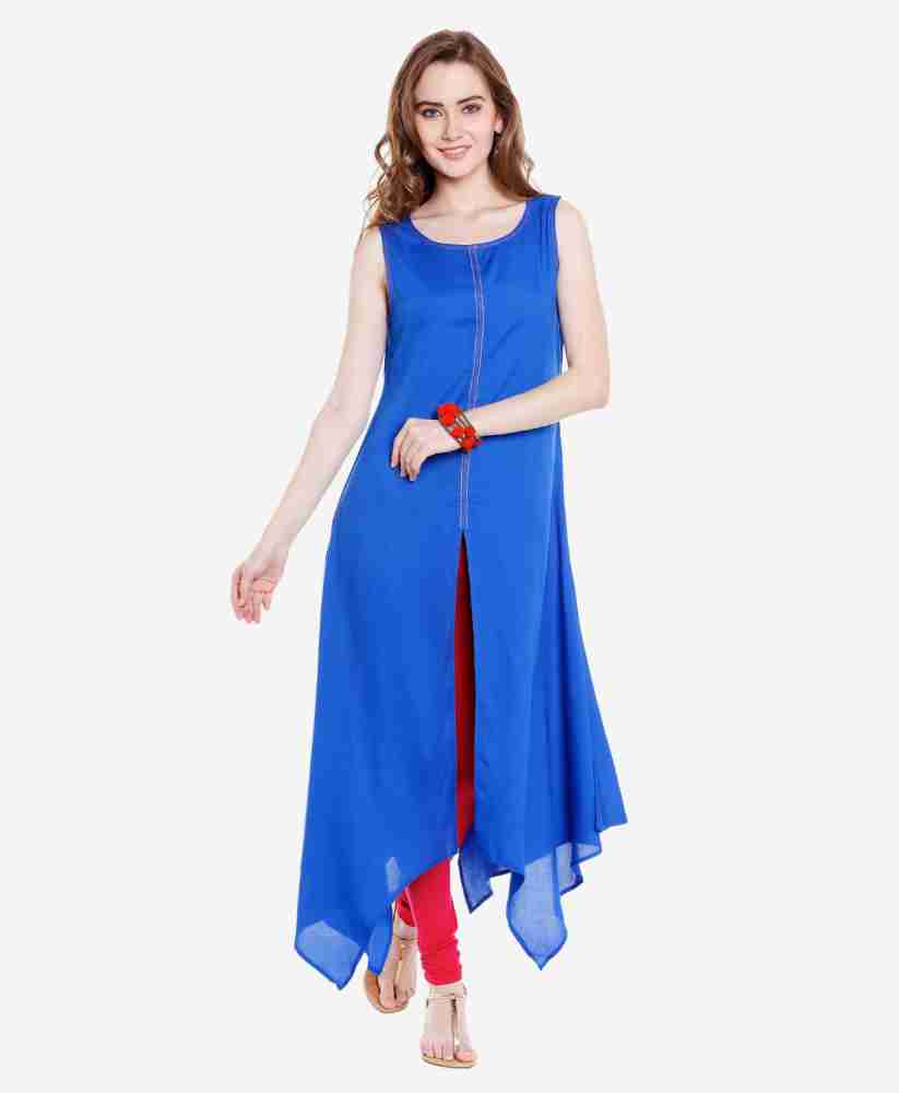 Buy FBB ATEESA Women Solid Frontslit Kurta Online at Best Prices in India Flipkart