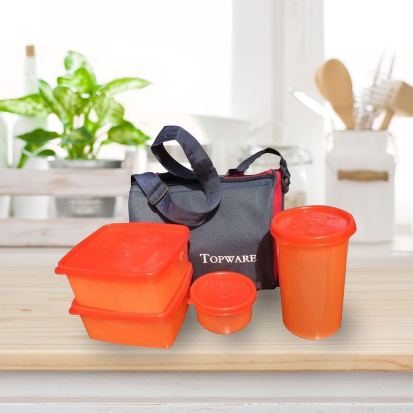 Buy Topware TOPSBR 4 Containers Lunch Box(1000 ml) on Flipkart