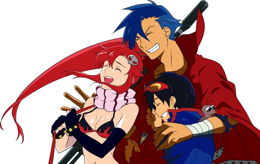 Anime Tengen Toppa Gurren Lagann Littner Yoko Simon Matte Finish Poster  G-12 Paper Print - Animation & Cartoons posters in India - Buy art, film,  design, movie, music, nature and educational paintings/wallpapers