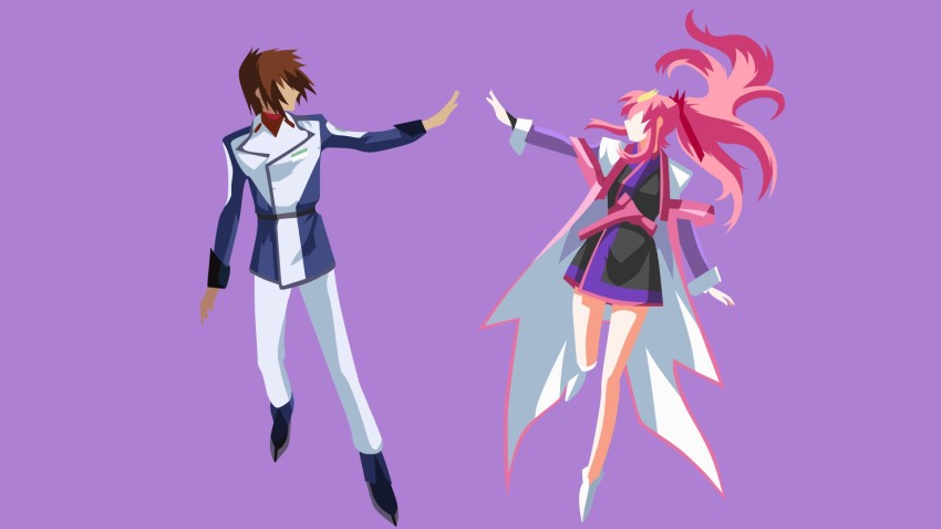 gundam seed kira and lacus