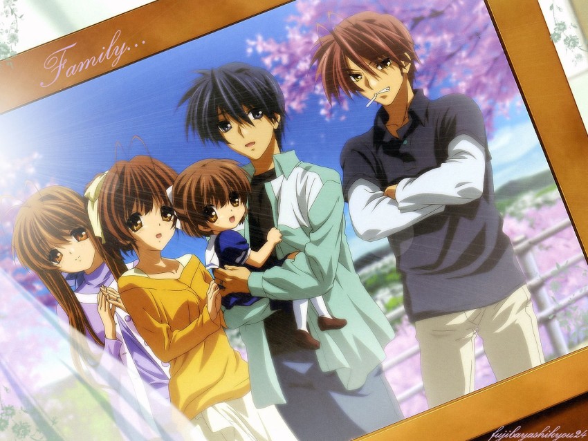 Clannad Main Character Anime Deco Poster