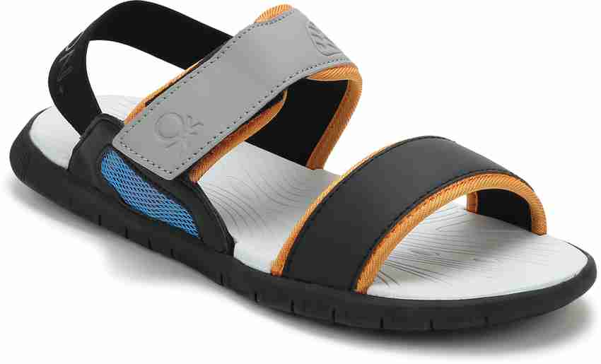 United Colors of Benetton MULTI COLOURED STRAP Men Black Grey