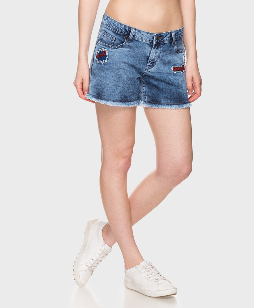 DJ C by fbb Solid Women Denim Blue Denim Shorts Buy DJ C by fbb Solid Women Denim Blue Denim Shorts Online at Best Prices in India Flipkart