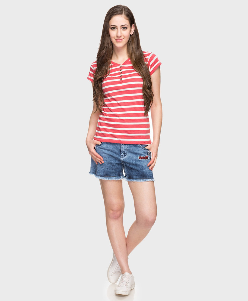 DJ C by fbb Solid Women Denim Blue Denim Shorts Buy DJ C by fbb Solid Women Denim Blue Denim Shorts Online at Best Prices in India Flipkart