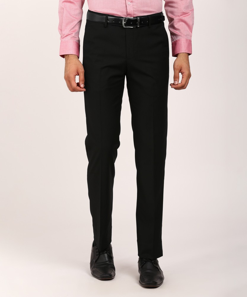 ONLY VIMAL Slim Fit Men Black Trousers  Buy ONLY VIMAL Slim Fit Men Black  Trousers Online at Best Prices in India  Flipkartcom