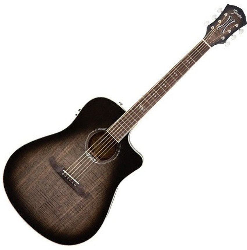 FENDER T Bucket MBL Semi acoustic Guitar Spruce Rosewood Right