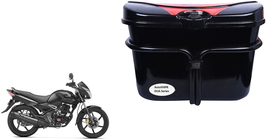 AutoVHPR Luggage Box Black Plastic Motorbike Saddlebag Price in India Buy AutoVHPR Luggage Box Black Plastic Motorbike Saddlebag online at Flipkart