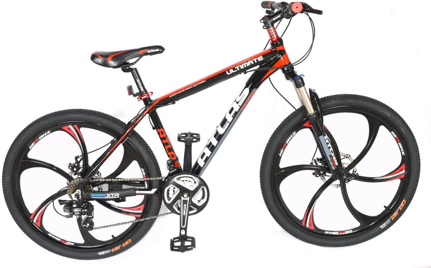 ATLAS Ultimate Mag Wheel Dual Disc Bicycle For Adults 26 T Mountain Hardtail Cycle Price in India Buy ATLAS Ultimate Mag Wheel Dual Disc Bicycle For Adults 26 T Mountain Hardtail Cycle online