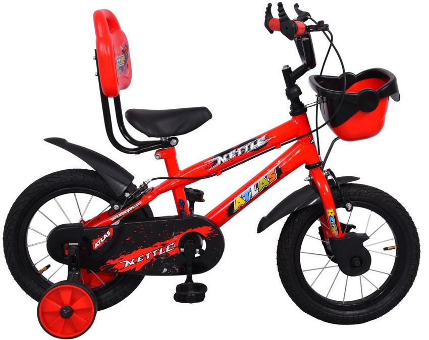 ATLAS Mettle Bike For Kids Of Age 2 5Yrs Red Black 14 T Recreation Cycle Price in India Buy ATLAS Mettle Bike For Kids Of Age 2 5Yrs Red Black 14 T Recreation Cycle online