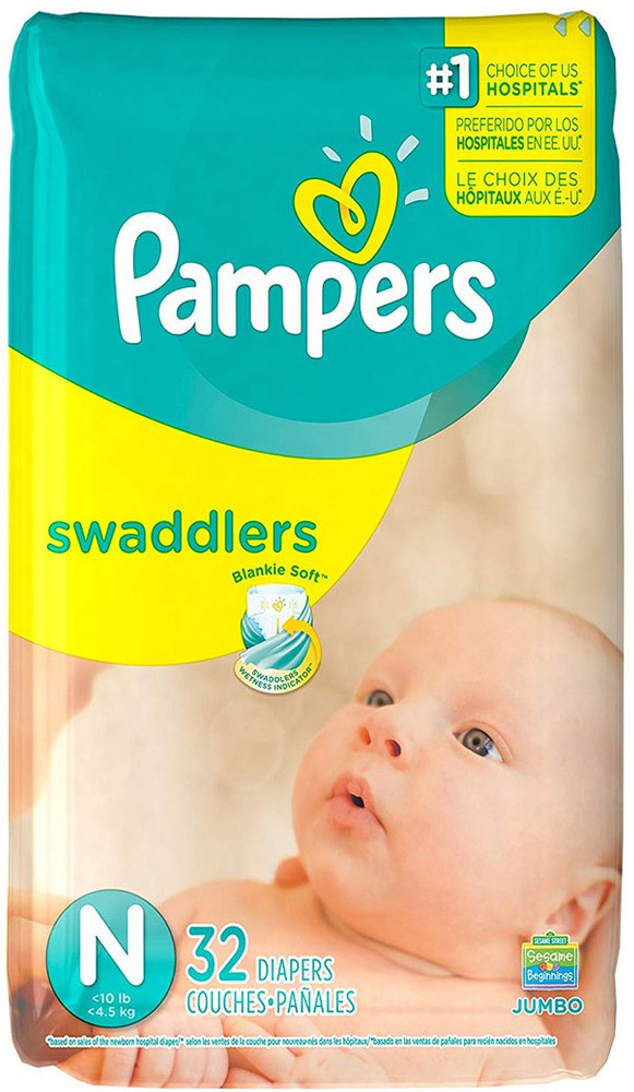 Pampers new arrivals size n