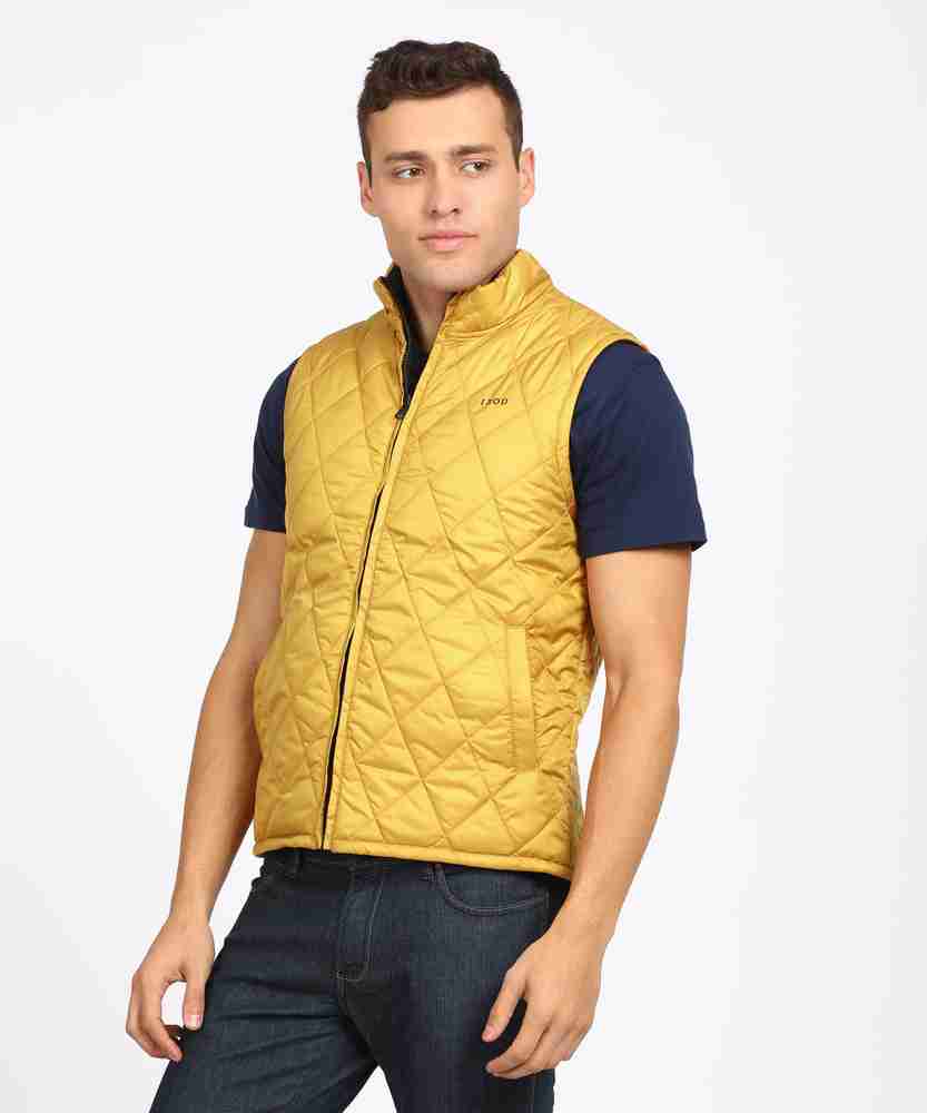 Izod men's quilted puffer vest top