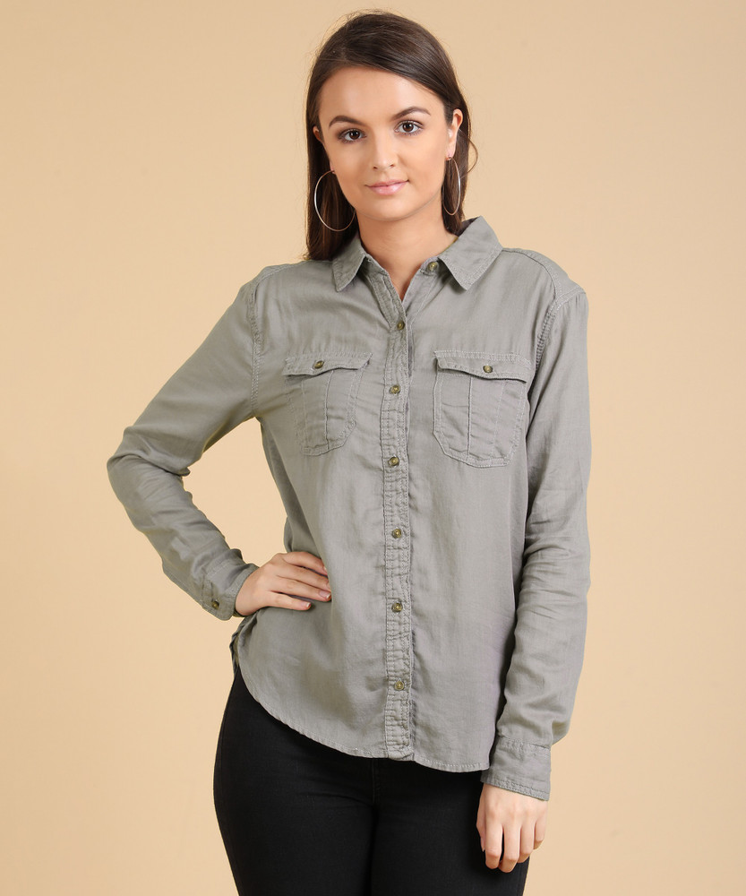 Grey blouse forever 21 new arrivals