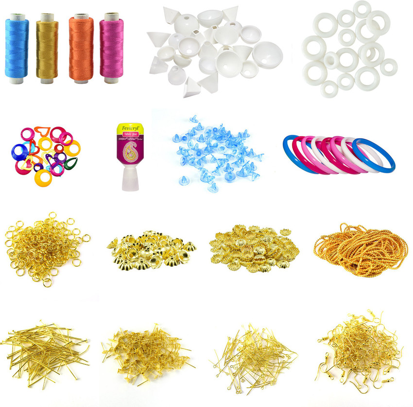 Silk thread jewellery making on sale kit flipkart