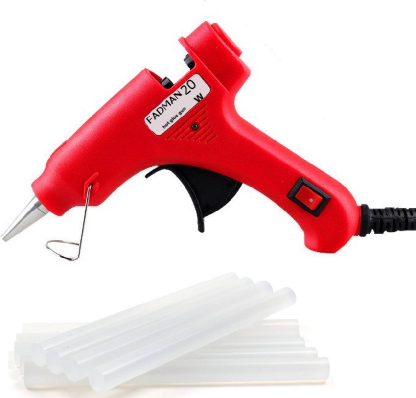 CRAFTYGUN 20 WATT FD-20W PINK GLUE GUN (ON OFF SWITCH&INDICATOR