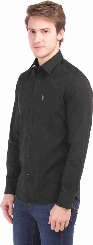 Black shirt us polo 2025