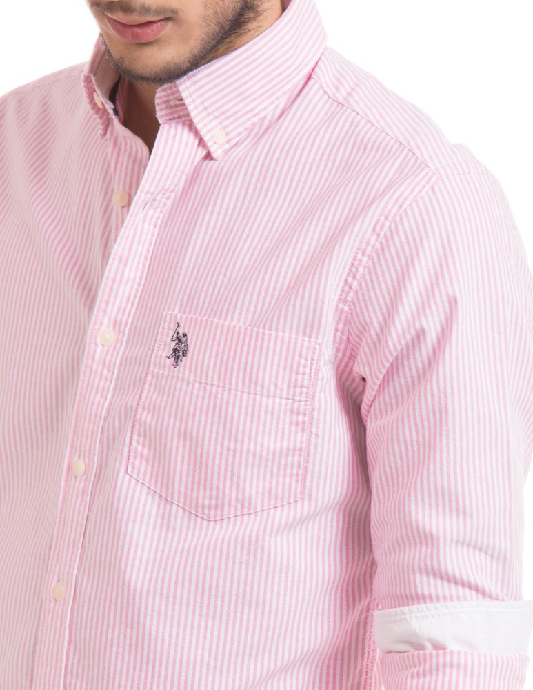 Us polo 2024 pink shirt