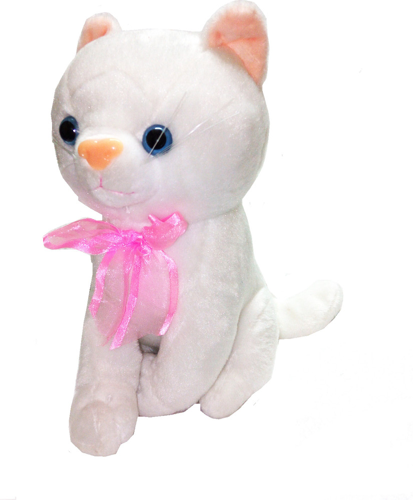Shanaya Cute Baby Kitten With Meow Sound Stuffed Soft Toy for kids