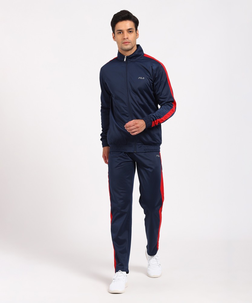 Fila solid men's track suit hotsell